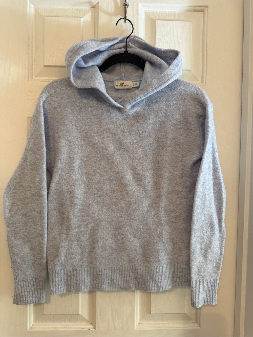 Vineyard Vines Light blue wool blend Hooded Pullover Sweater XXS